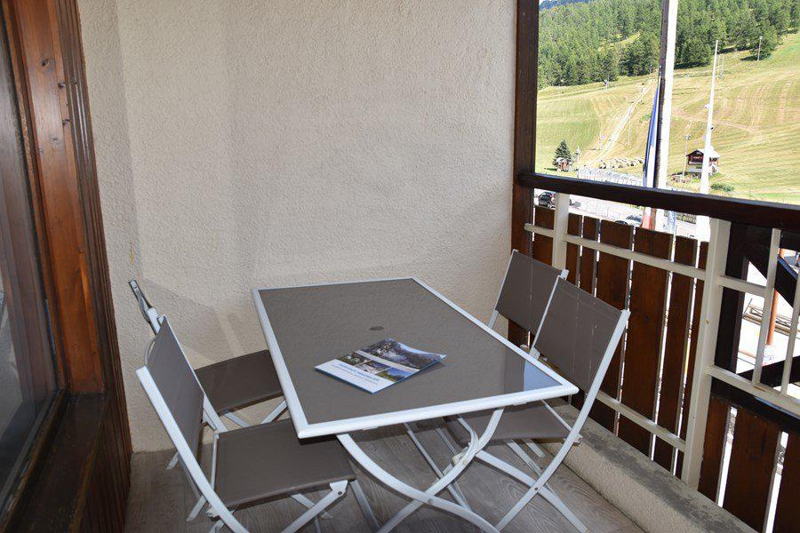 Urlaub in den Bergen 4 Zimmer Maisonettewohnung für 6 Personen (205) - Résidence le Golf - Montgenèvre - Terrasse