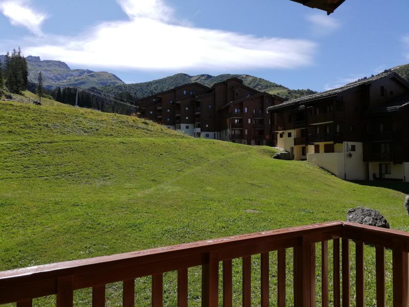 Vacaciones en montaña Estudio para 4 personas (040) - Résidence le Gollet - Valmorel - Terraza