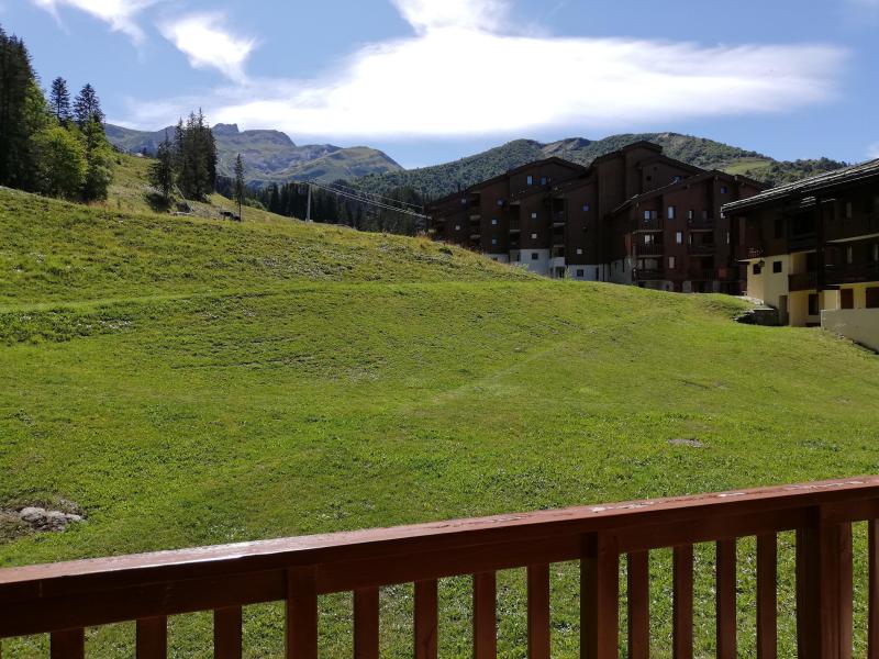 Vacaciones en montaña Estudio para 4 personas (040) - Résidence le Gollet - Valmorel - Terraza