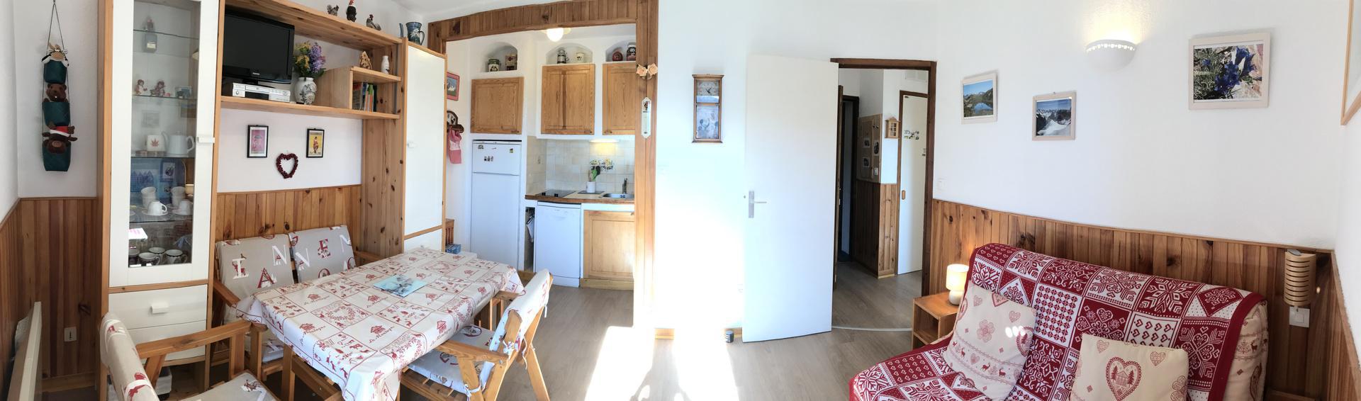 Urlaub in den Bergen 2-Zimmer-Appartment für 4 Personen (4020-208) - Résidence le Grand Adret - Villard de Lans - Wohnzimmer