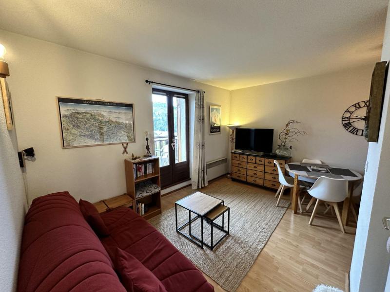 Vakantie in de bergen Appartement 2 kamers 4 personen (207) - Résidence le Grand Adret - Villard de Lans - Woonkamer