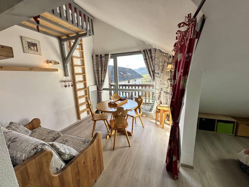 Urlaub in den Bergen Studio Schlafnische für 5 Personen (GAD.B.404) - Résidence le Grand Adret - Villard de Lans - Wohnzimmer