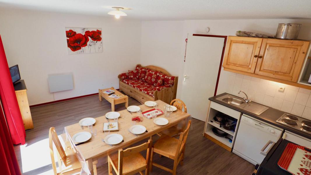 Urlaub in den Bergen 5 Zimmer Maisonettewohnung für 10 Personen (52) - Résidence le Grand Argentier - Valfréjus - Küche
