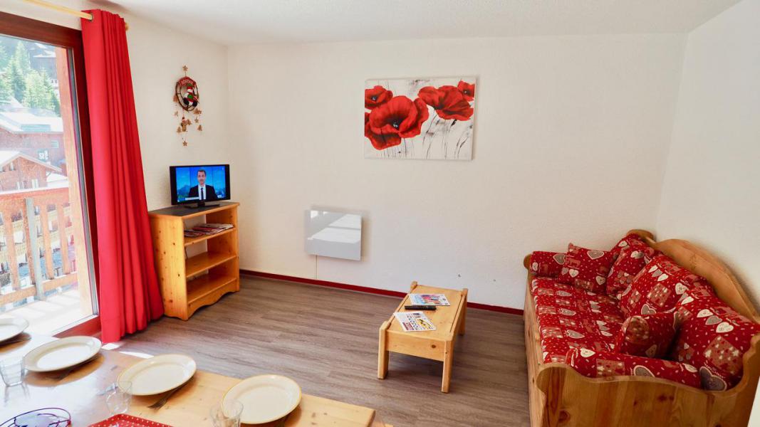 Urlaub in den Bergen 5 Zimmer Maisonettewohnung für 10 Personen (52) - Résidence le Grand Argentier - Valfréjus - Wohnzimmer