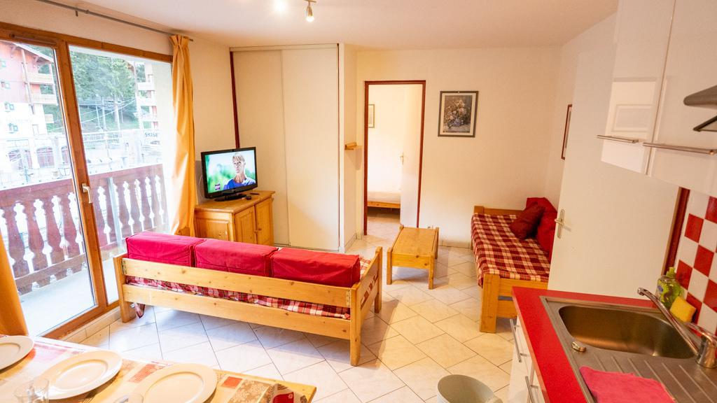 Vacanze in montagna Appartamento 4 stanze con alcova per 10 persone (20) - Résidence le Grand Argentier - Valfréjus - Soggiorno