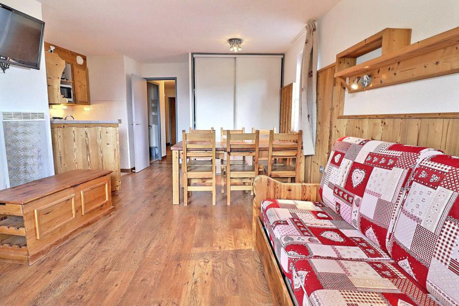 Urlaub in den Bergen 2-Zimmer-Holzhütte für 6 Personen (504) - Résidence le Grand Bois A - La Tania - Wohnzimmer