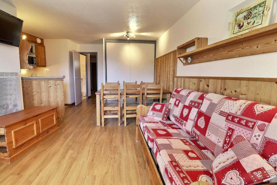 Vakantie in de bergen Appartement 2 kabine kamers 6 personen (304) - Résidence le Grand Bois A - La Tania - Woonkamer
