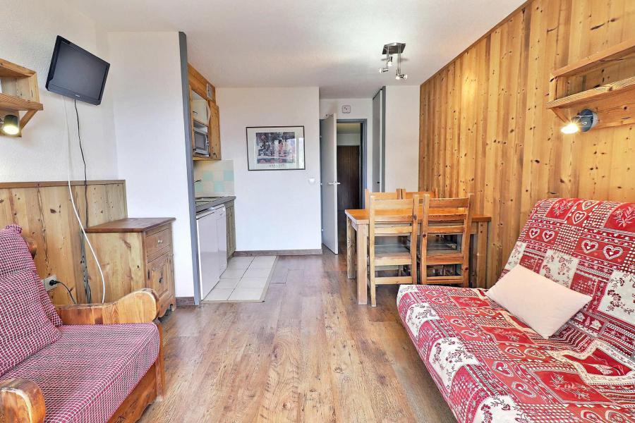 Vakantie in de bergen Appartement 2 kamers 4 personen (724) - Résidence le Grand Bois A - La Tania - Woonkamer