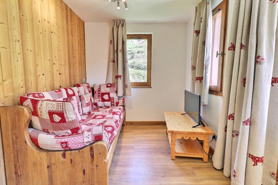 Urlaub in den Bergen 2-Zimmer-Holzhütte für 6 Personen (515) - Résidence le Grand Bois B - La Tania - Wohnzimmer