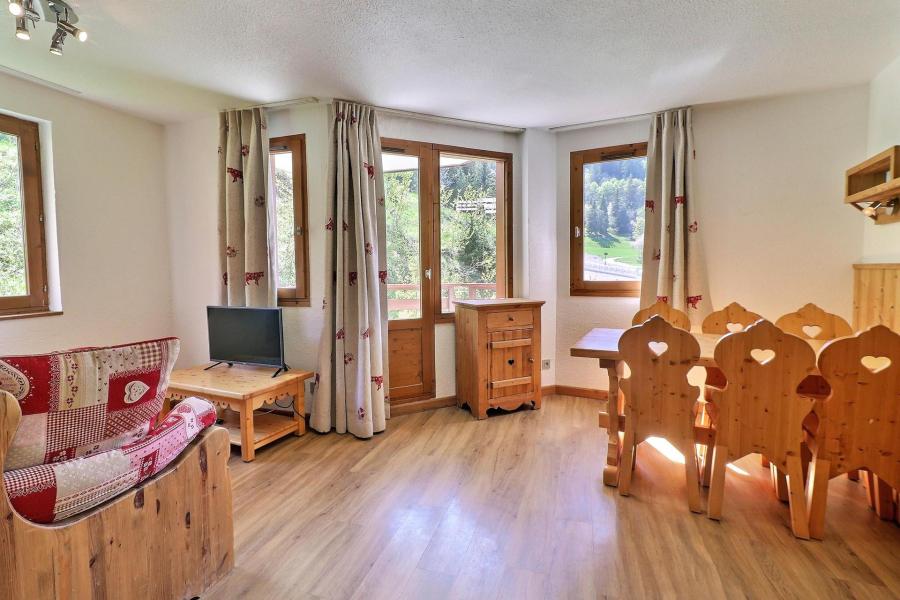 Urlaub in den Bergen 2-Zimmer-Holzhütte für 6 Personen (515) - Résidence le Grand Bois B - La Tania - Wohnzimmer