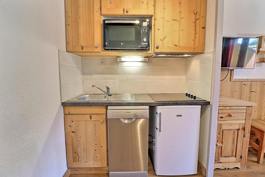 Vacaciones en montaña Apartamento 2 piezas para 4 personas (413) - Résidence le Grand Bois B - La Tania - Kitchenette