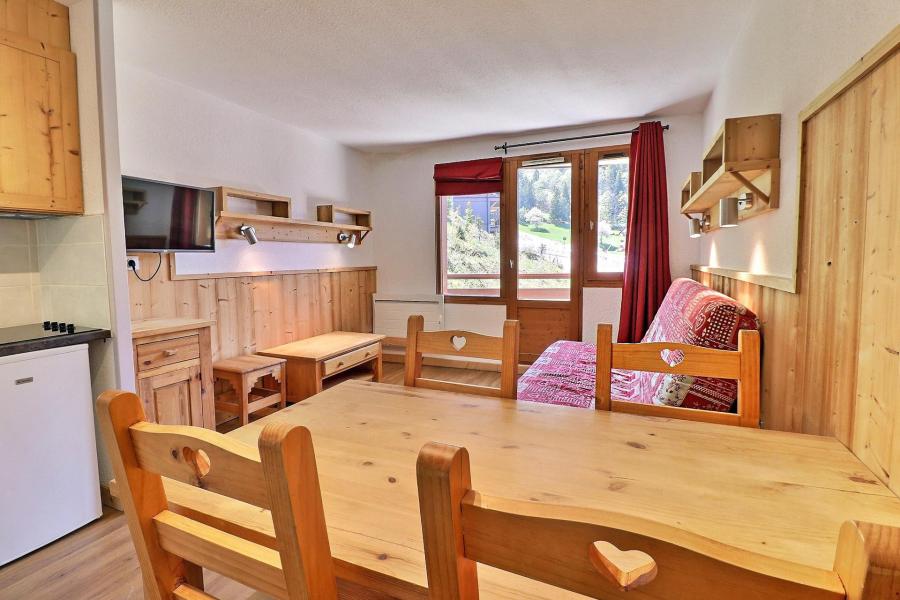 Vakantie in de bergen Appartement 2 kamers 4 personen (413) - Résidence le Grand Bois B - La Tania - Woonkamer