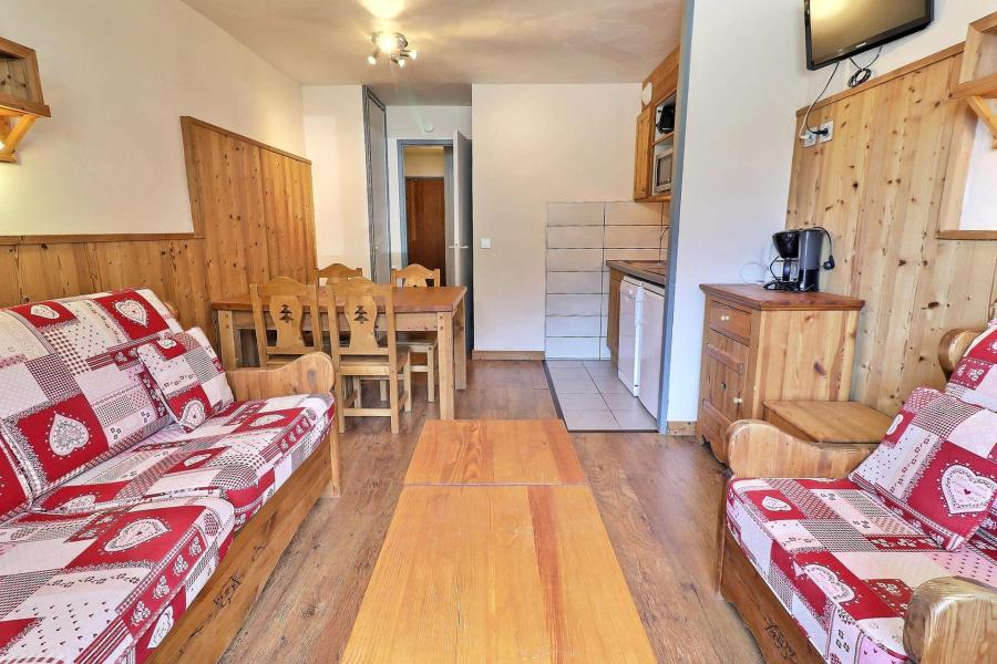 Vakantie in de bergen Appartement 2 kamers 4 personen (611) - Résidence le Grand Bois B - La Tania - Woonkamer