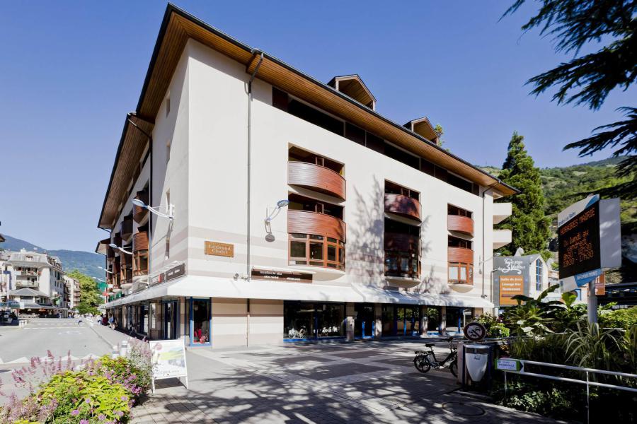 Аренда на лыжном курорте Квартира студия для 4 чел. (508) - Résidence le Grand Chalet - Brides Les Bains - летом под открытым небом