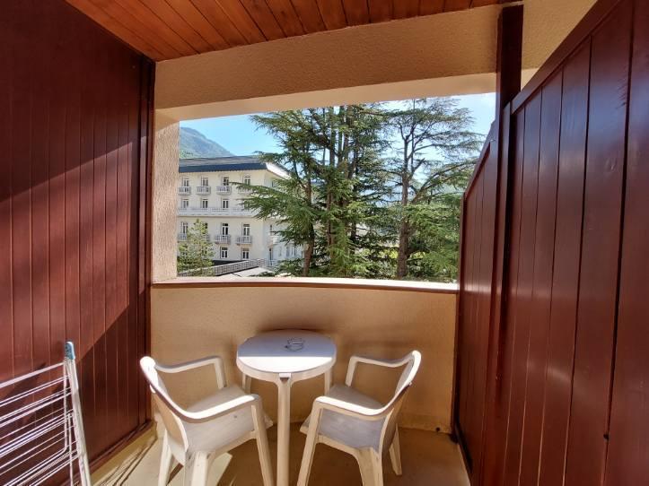 Vacances en montagne Studio 2 personnes (212) - Résidence le Grand Chalet - Brides Les Bains - Balcon