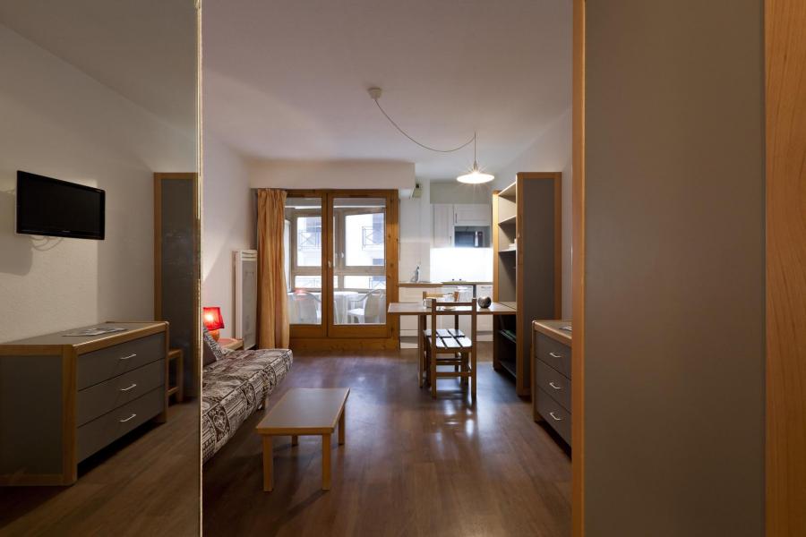 Vakantie in de bergen Studio bergnis 4 personen (105) - Résidence le Grand Chalet - Brides Les Bains - Woonkamer