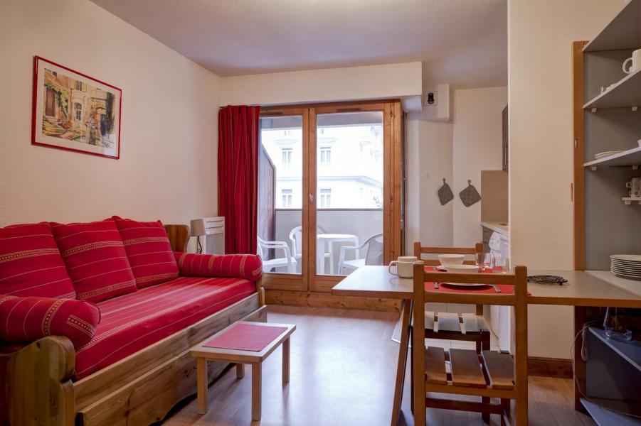 Vakantie in de bergen Studio bergnis 4 personen (215) - Résidence le Grand Chalet - Brides Les Bains - Woonkamer