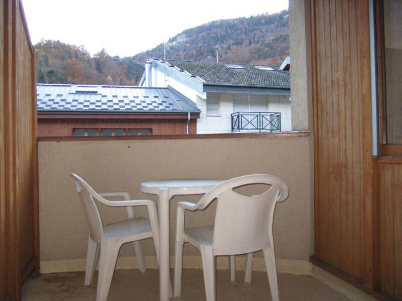 Urlaub in den Bergen Studio Schlafnische 4 Personen (309) - Résidence le Grand Chalet - Brides Les Bains - Terrasse