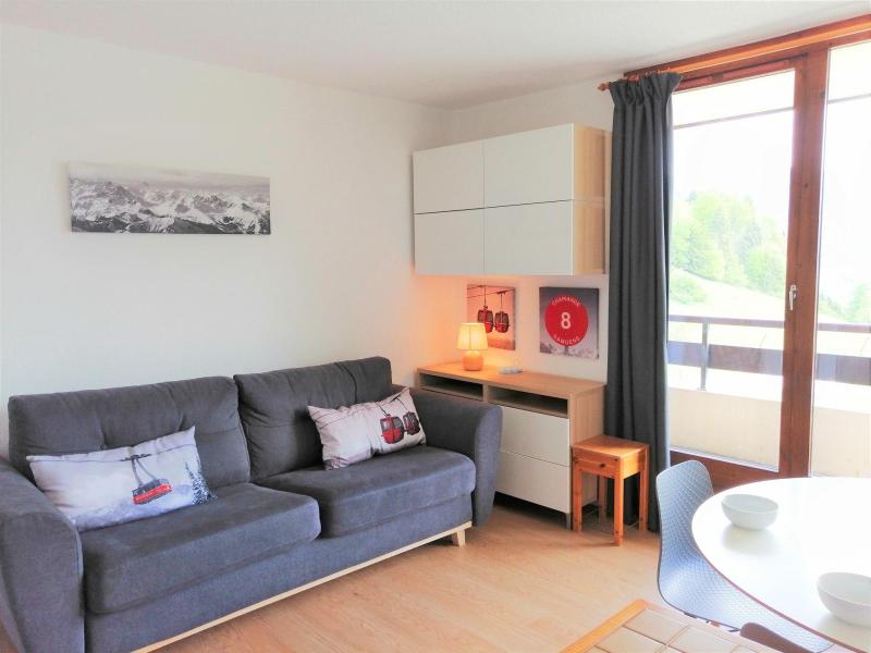 Urlaub in den Bergen Studio Schlafnische 4 Personen (2104) - Résidence le Grand Horizon - Morillon - Wohnzimmer