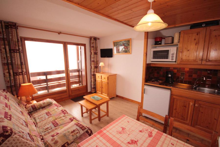 Holiday in mountain resort Studio sleeping corner 4 people (3310) - Résidence le Grand Mont 3 - Les Saisies - Plan