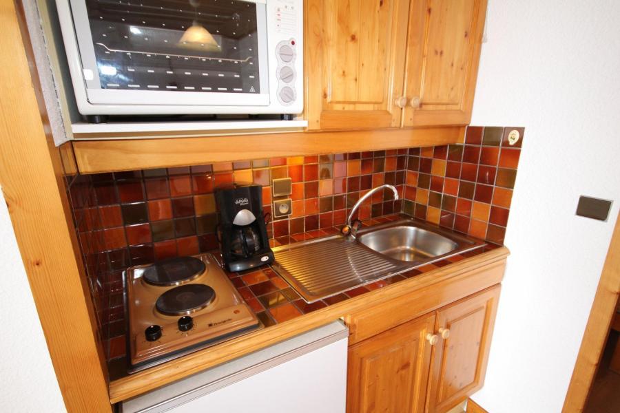 Vacances en montagne Studio coin montagne 4 personnes (310) - Résidence le Grand Mont 3 - Les Saisies - Kitchenette