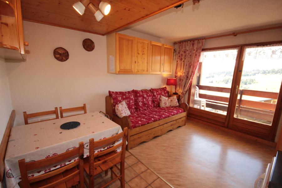 Vacanze in montagna Studio con alcova per 4 persone (317) - Résidence le Grand Mont 3 - Les Saisies - Soggiorno