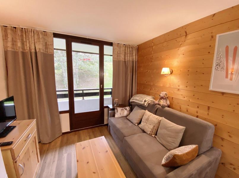 Urlaub in den Bergen Studio Schlafnische 4 Personen (120) - Résidence le Grand Morillon - Morillon - Wohnzimmer