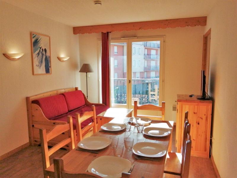 Vakantie in de bergen Appartement 2 kabine kamers 6 personen (211) - Résidence le Grand Panorama - Saint Gervais - Woonkamer