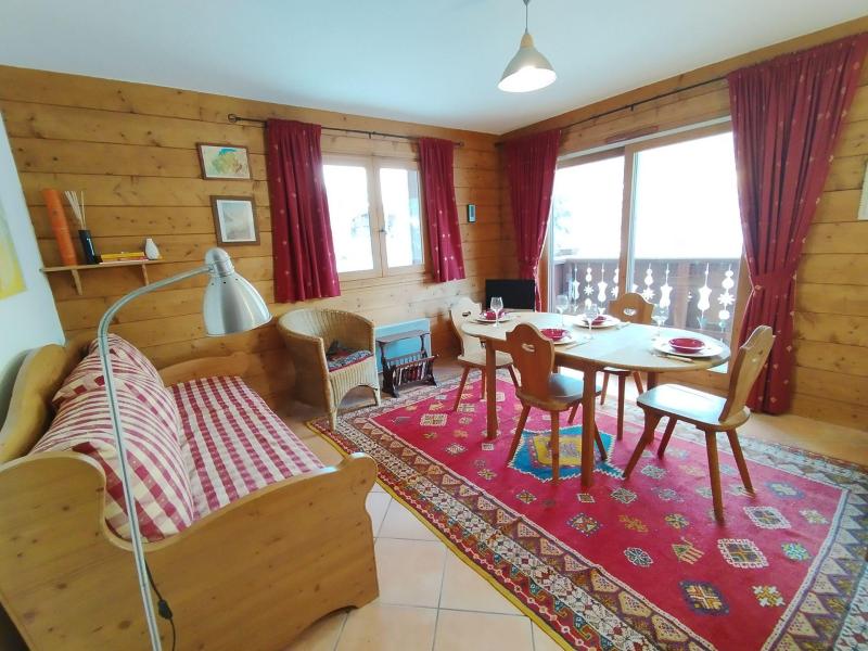 Vakantie in de bergen Appartement 3 kamers 6 personen (1) - Résidence le Grand Tétras - Les Houches - Woonkamer