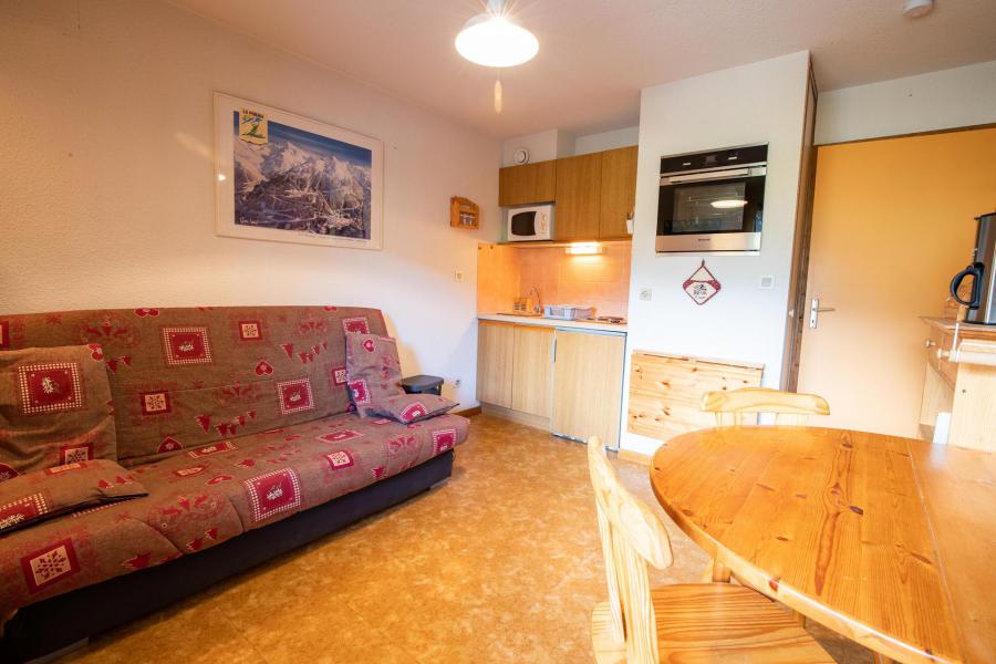 Vakantie in de bergen Studio bergnis 4 personen (NO34GV) - Résidence le Grand Vallon - La Norma - Woonkamer