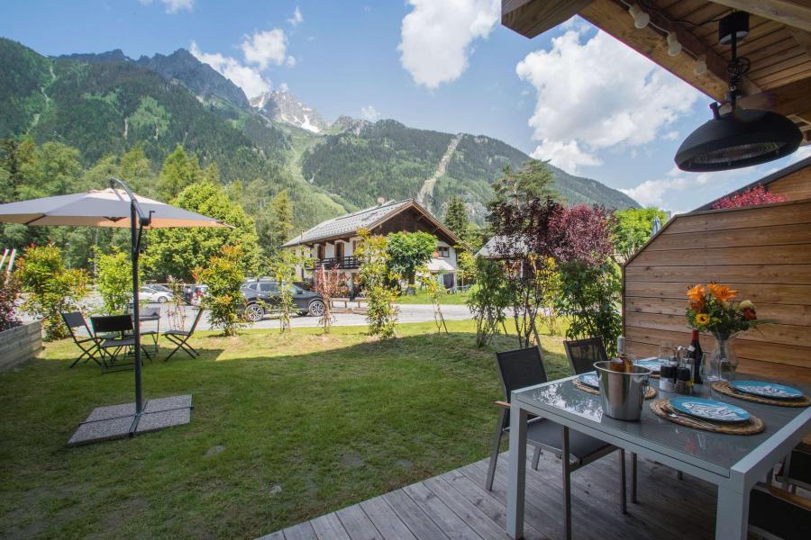 Vacaciones en montaña Résidence Le Green - Chamonix - Terraza