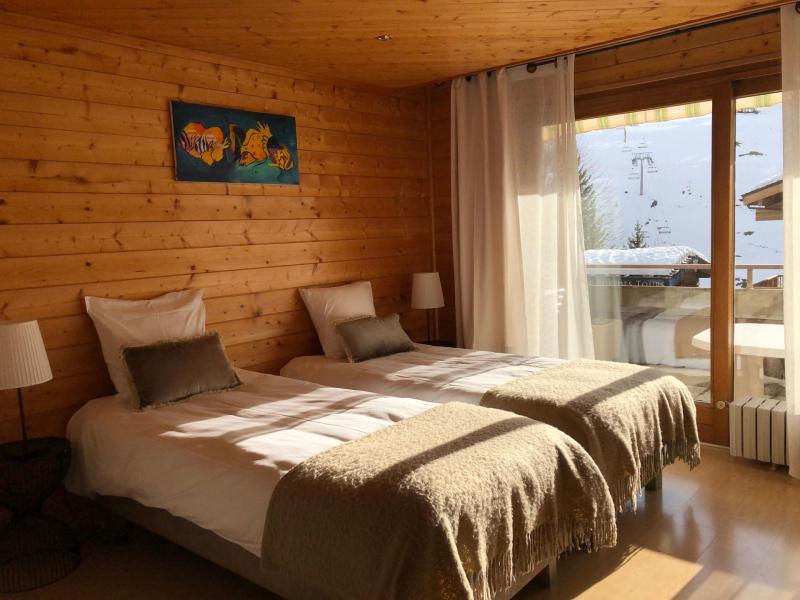 Urlaub in den Bergen 4-Zimmer-Holzhütte für 9 Personen - Résidence le Grépon - Le Grand Bornand - Schlafzimmer