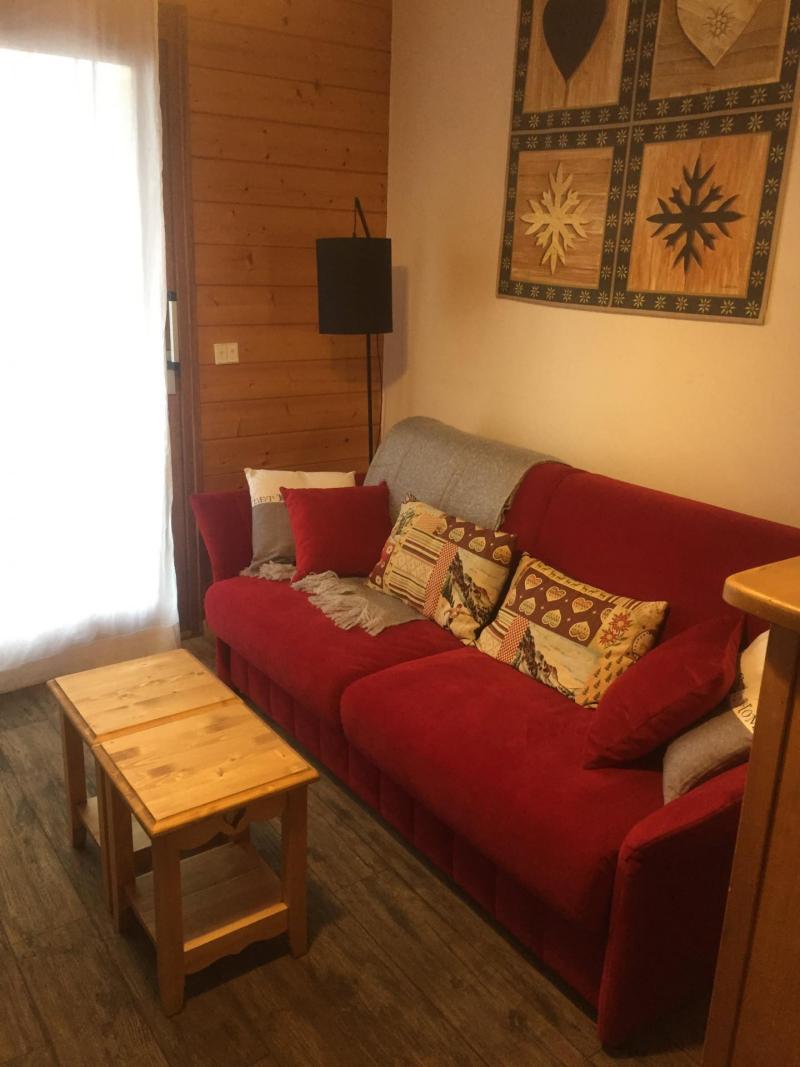 Urlaub in den Bergen Studio Schlafnische 4 Personen (0273) - Résidence le Grépon - Le Grand Bornand - Wohnzimmer