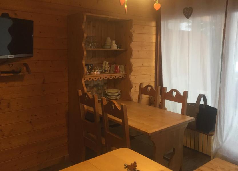 Urlaub in den Bergen Studio Schlafnische 4 Personen (0273) - Résidence le Grépon - Le Grand Bornand - Wohnzimmer