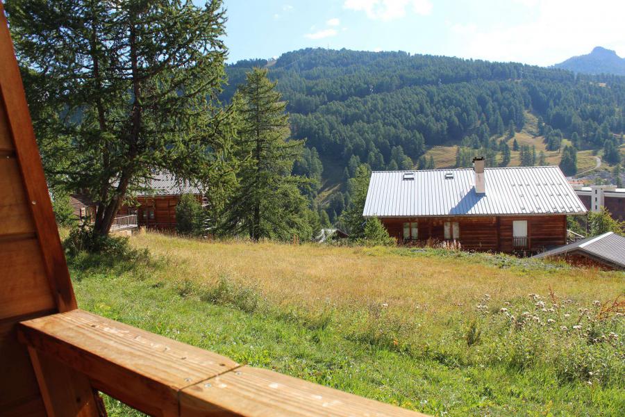 Vacanze in montagna Appartamento su due piani 2 stanze per 5 persone (018) - Résidence le Hameau - Vars - Terrazza