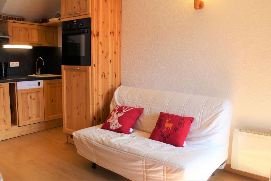 Vakantie in de bergen Appartement duplex 2 kamers 5 personen (018) - Résidence le Hameau - Vars - Woonkamer