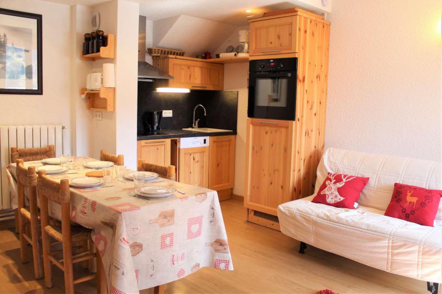 Vakantie in de bergen Appartement duplex 2 kamers 5 personen (018) - Résidence le Hameau - Vars - Woonkamer