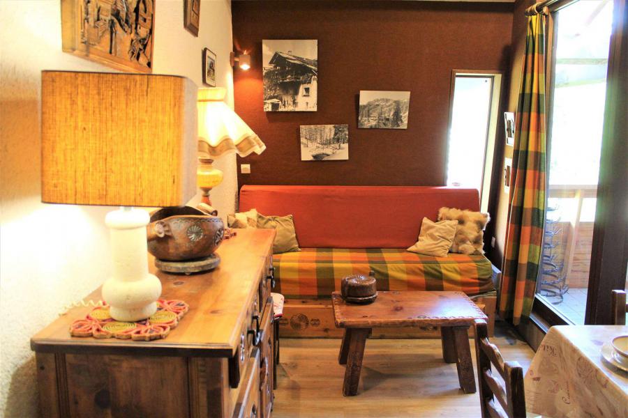 Vakantie in de bergen Appartement duplex 2 kamers 6 personen (025) - Résidence le Hameau - Vars - Woonkamer