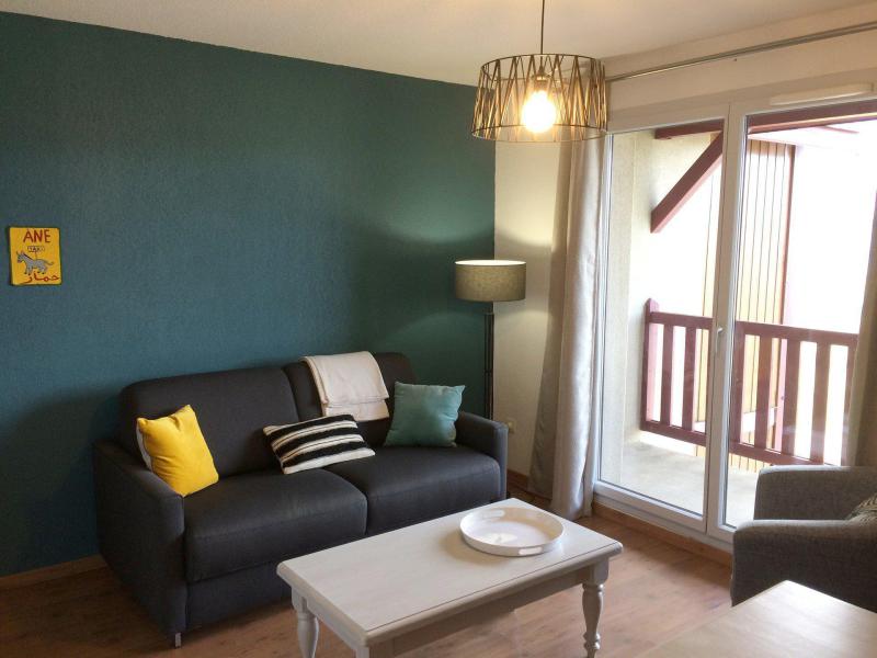 Urlaub in den Bergen 2-Zimmer-Appartment für 4 Personen (5) - Résidence le Hameau de Balestas - Peyragudes - Wohnzimmer