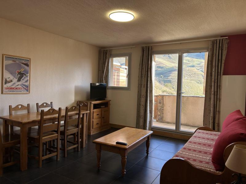 Urlaub in den Bergen 3 Zimmer Maisonettewohnung für 6 Personen (03) - Résidence le Hameau de Balestas - Peyragudes - Wohnzimmer