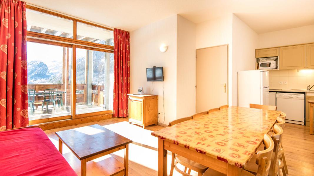 Urlaub in den Bergen 4-Zimmer-Appartment für 8 Personen - Résidence le Hameau de Valloire - Valloire - Wohnzimmer