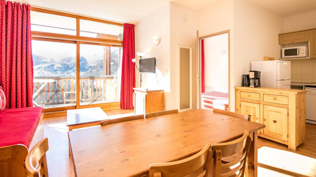 Vacaciones en montaña Apartamento cabina 2 piezas para 6 personas - Résidence le Hameau de Valloire - Valloire - Mesa