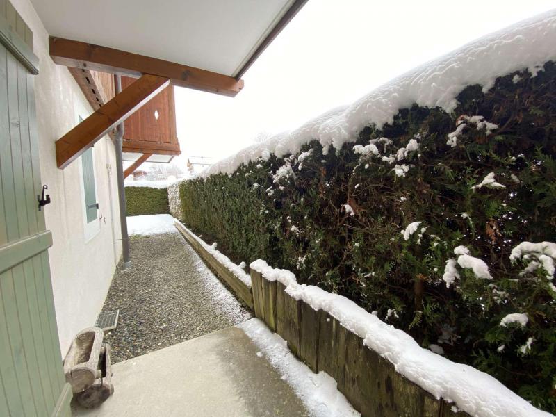 Urlaub in den Bergen Studio Schlafnische 4 Personen (009) - Résidence le Hameau des Neiges - Praz sur Arly - Terrasse