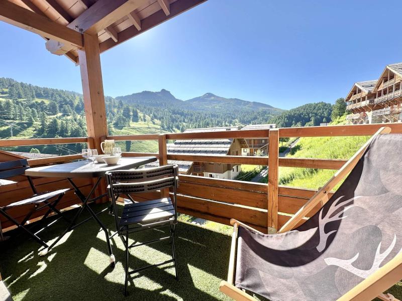 Vacanze in montagna Appartamento 3 stanze per 6 persone (E31) - Résidence Le Hameau Des Rennes - Vars - Balcone