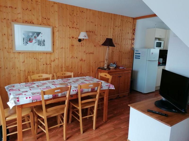 Holiday in mountain resort Semi-detached 3 room chalet 6 people (K2) - Résidence le Hameau du Puy - Superdévoluy - Living room