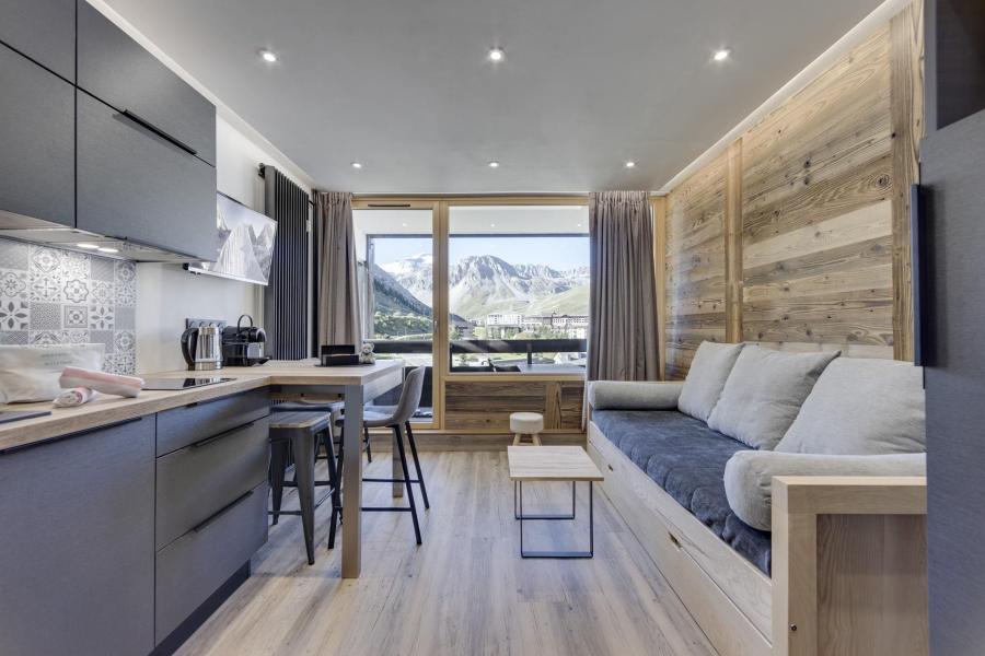 Vacances en montagne Studio 4 personnes (116) - Résidence le Home Club - Tignes - Séjour