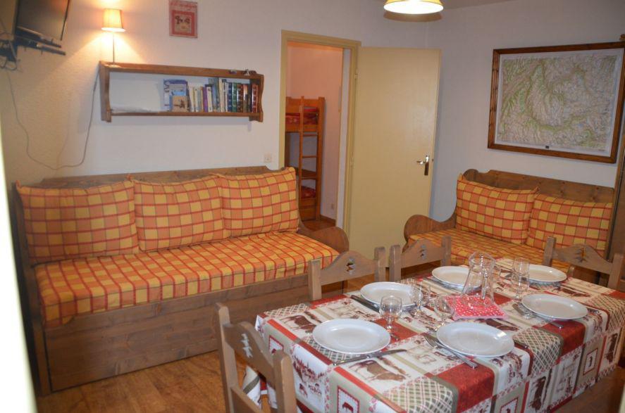 Vacaciones en montaña Apartamento 2 piezas para 6 personas (A7) - Résidence le Jettay - Les Menuires - Estancia