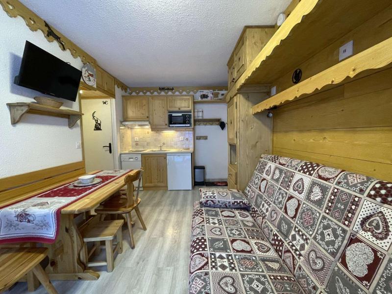 Каникулы в горах Квартира студия со спальней для 4 чел. (B35) - Résidence le Jettay - Les Menuires - Салон