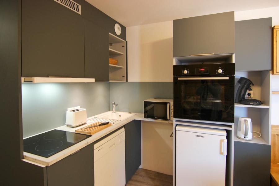 Vacances en montagne Studio cabine 4 personnes (C6) - Résidence le Joker - Val Thorens - Kitchenette