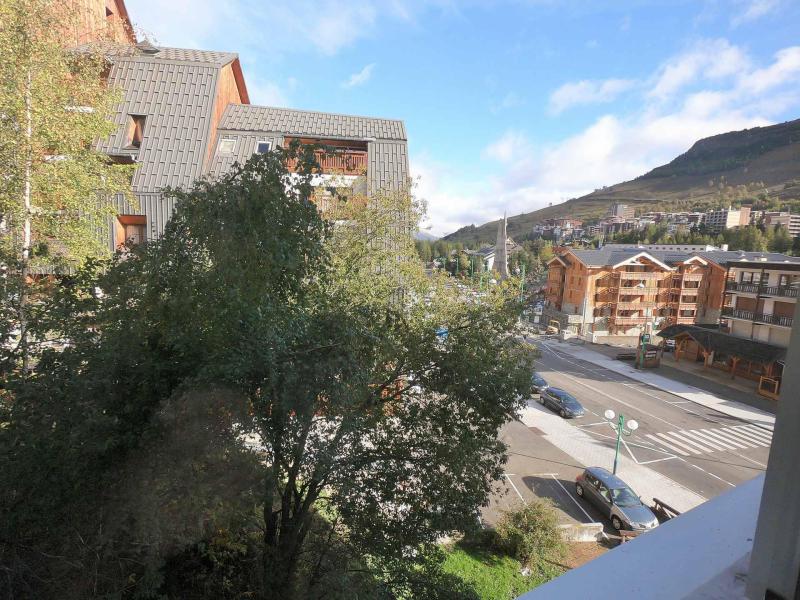 Vakantie in de bergen Studio bergnis 2 personen (KAN239) - Résidence le Kandahar - Les 2 Alpes - Balkon